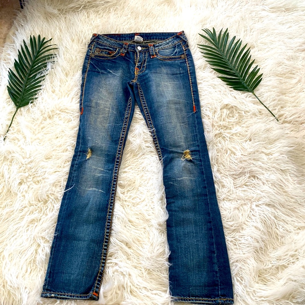 True religion denim jeans boot cut